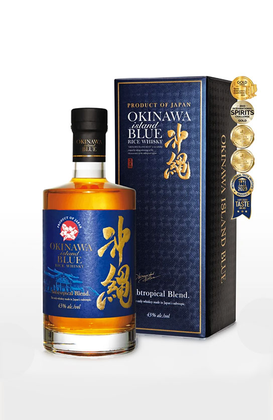 沖縄・ISLAND BLUE 43度 (ウイスキー)