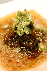 もずく冷麺